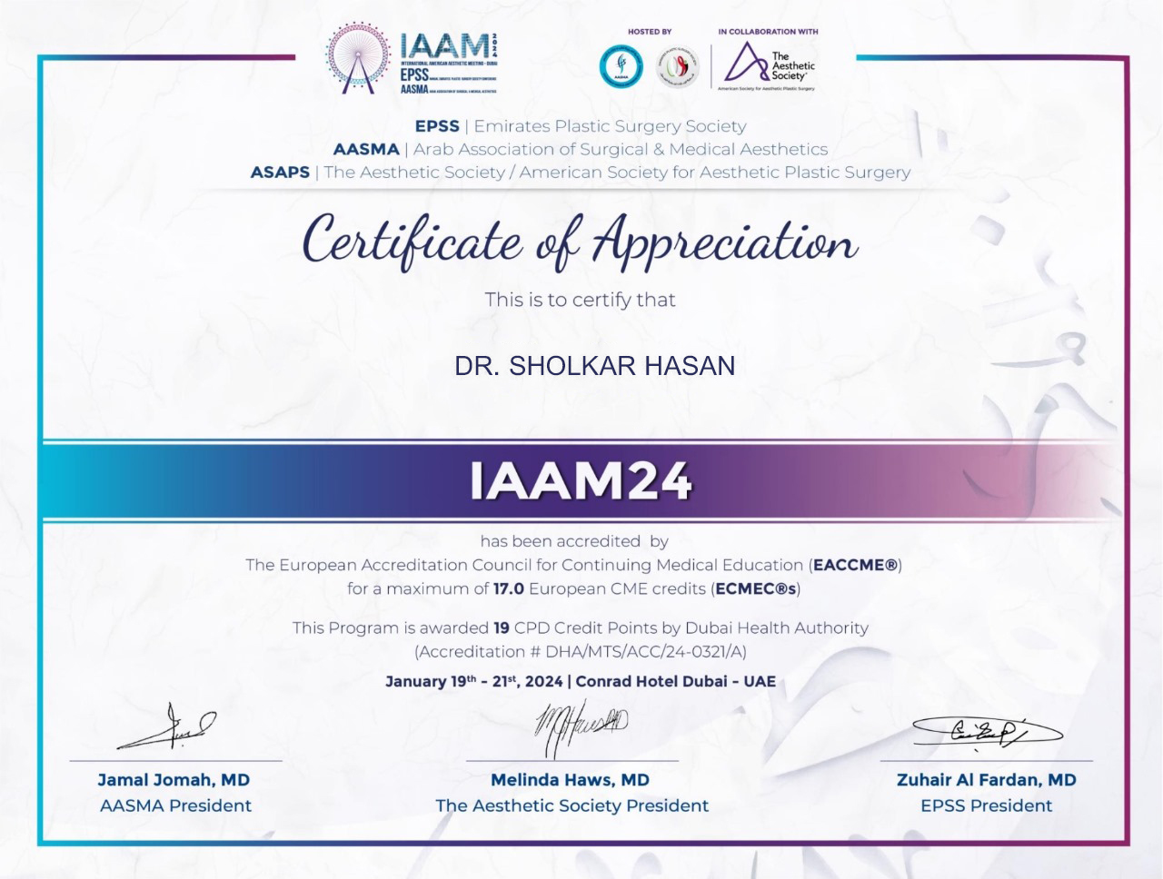 Dr. Sholkar - Founder w6