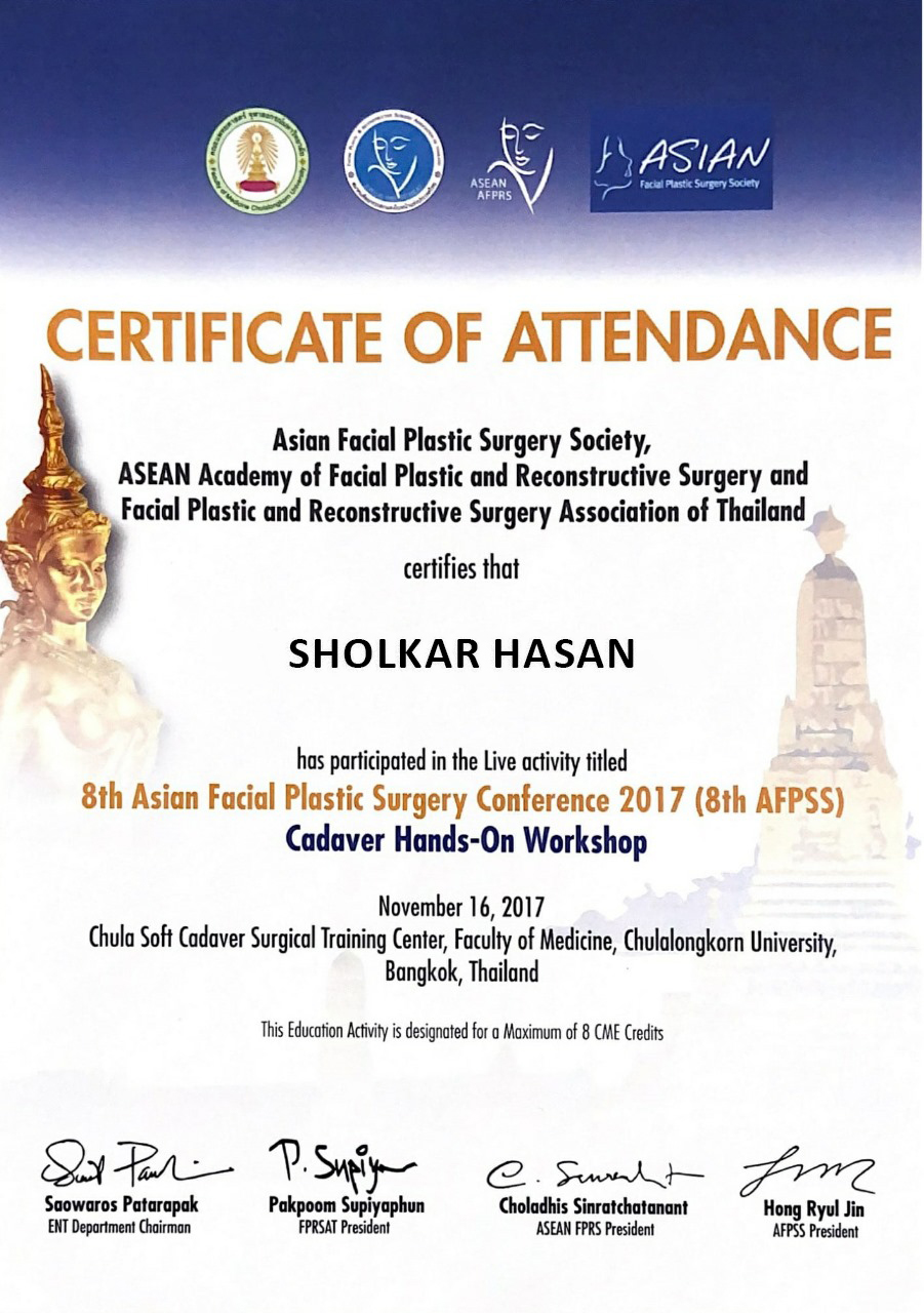 Dr. Sholkar - Founder w9